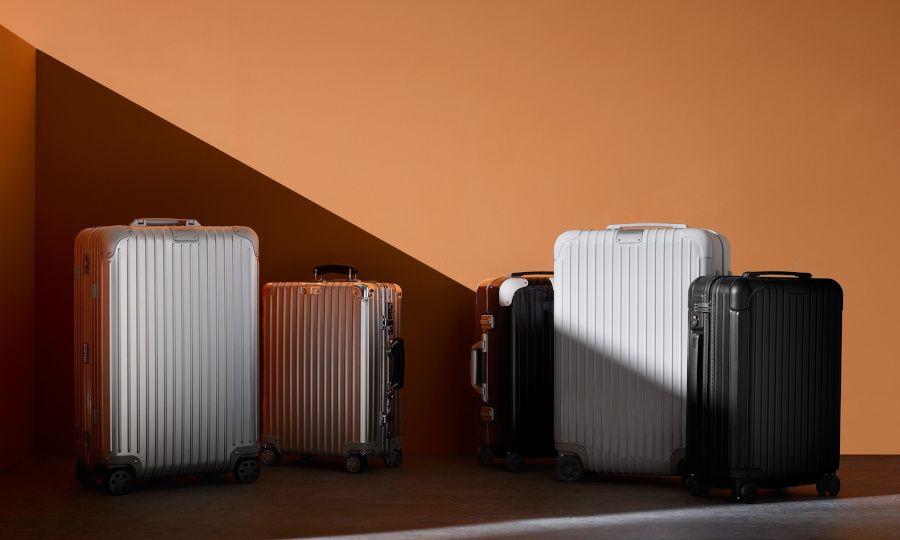 Koffer von Rimowa im Lufthansa World Shop