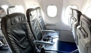 Beinfreiheit in der Lufthansa Business Class A320-200neo