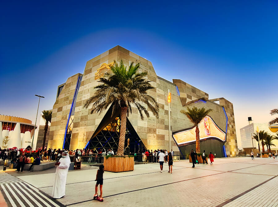 Ägypten Pavillon auf der EXPO2020 in Dubai