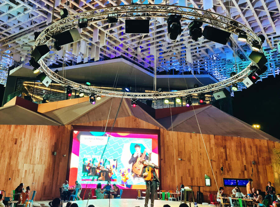 Live-Darbietungen australischer Künstler