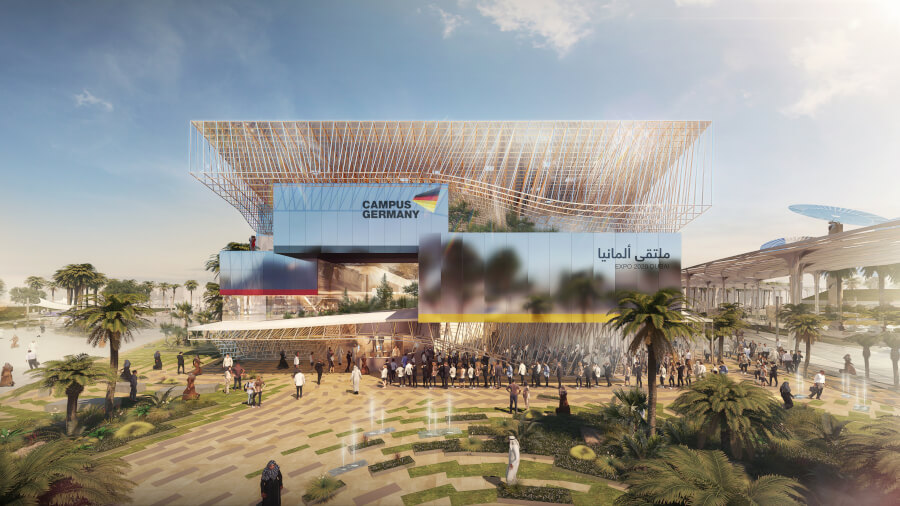 Deutschland Pavillon EXPO2020 in Dubai