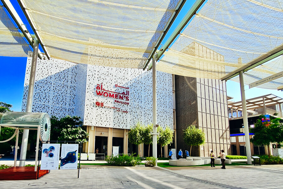 Frauen Pavillon auf der EXPO2020 in Dubai