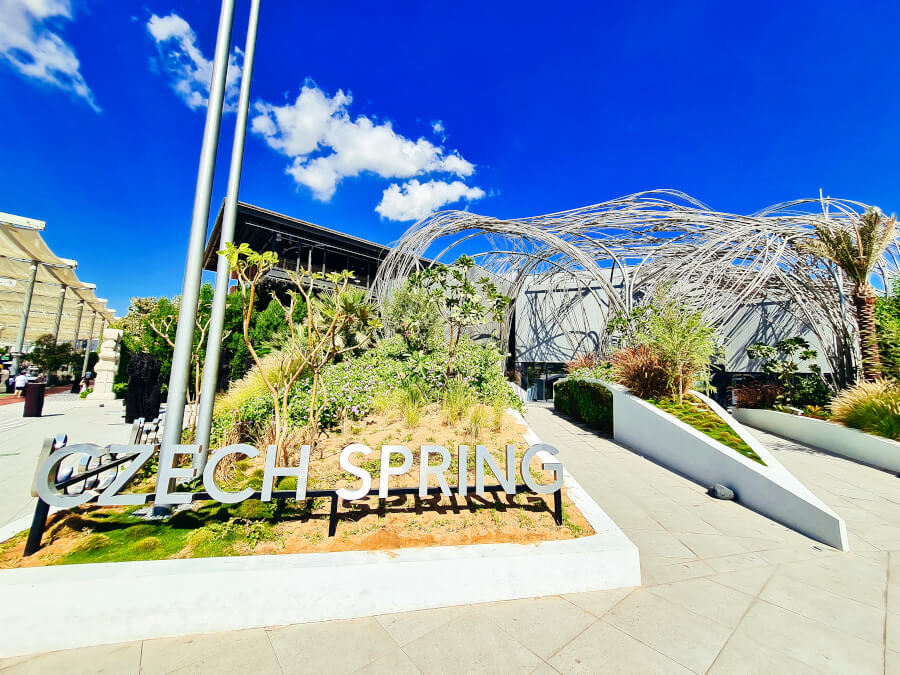 Pavillon Tschechien / Czech Spring auf der EXPO2020 in Dubai