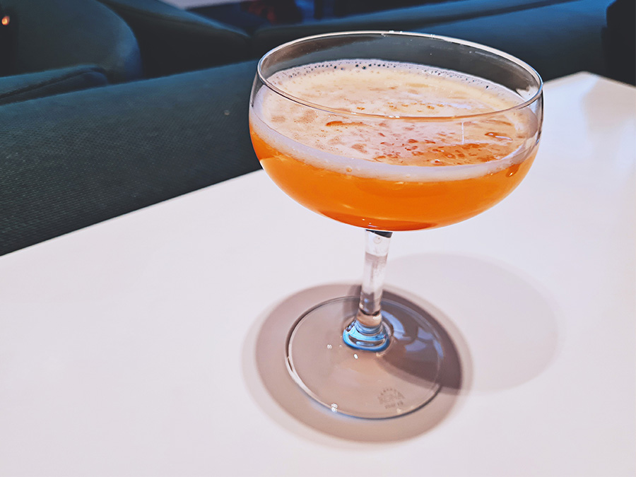 Signature Cocktail Blue Door