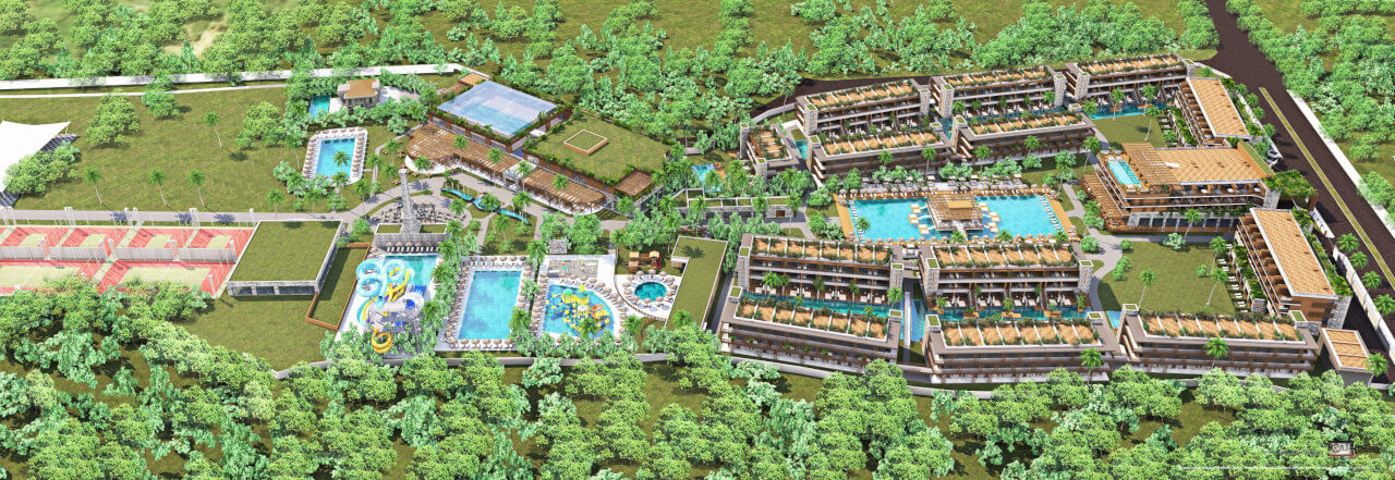 Rendering 1 Aldiana Club an der türkischen Riviera