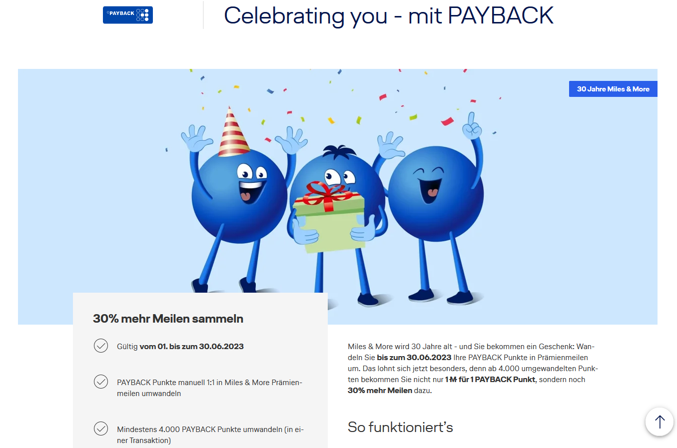 Screenshot Payback-Transfer-Geburtstagsbonus Juni 2023