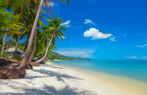 Traumstrand auf der Insel Koh Samui